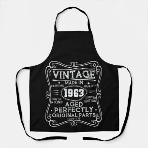 Vintage Hergestellt 1963 Retro Klassiker Schürze