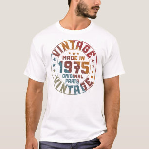 Vintage, hergestellt 1975, Originalteile T-Shirt