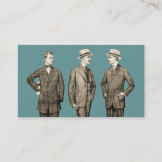 Vintage Herren Visitenkarte