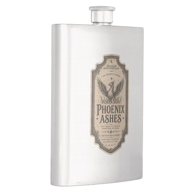Vintage Hexenapotheke Potion Flachmann (Rechts)