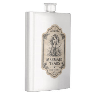 Vintage Hexenapotheke Potion Flachmann