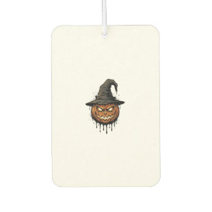 Vintage-Hexenhut-Kürbis-Halloween-Grafik_1 Autolufterfrischer