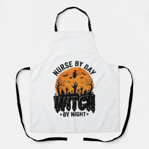 Vintage-Hexenkrankenschwester-Halloween-Design_1 Schürze