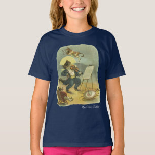 Vintage Hey Diddle Diddle Kinderreim restauriert T-Shirt