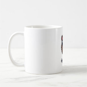 Vintage Hey Paws Up Bär mit Sonnenbrille Lustiger Kaffeetasse