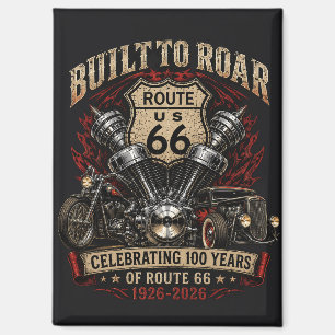 Vintage Highway Garage Sammlerstück Route 66 Magnet