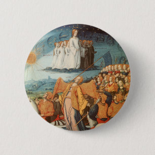 Vintage-Himmelsastronomie - Macht des Himmels Button