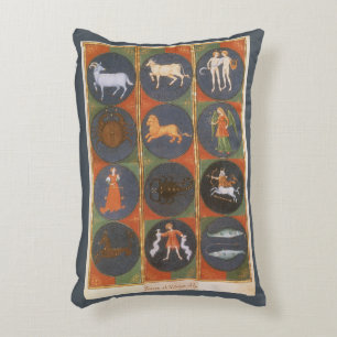 Vintage Himmelskarte, astrologische Zodiakarte, 14 Dekokissen