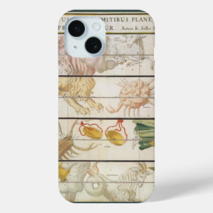 Vintage Himmelskarte, Astronomie von John Seller iPhone 15 Hülle