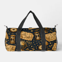 Vintage-Himmelskarte und Astronomie-Muster