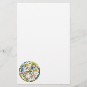 Vintage himmlische, antike briefpapier
