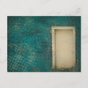 Vintage Hintergrundekarte Postkarte