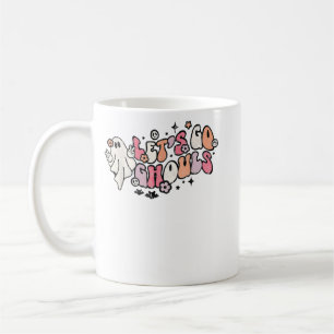 Vintage Hippie Halloween Ghost-Shirts für Frauen P Kaffeetasse