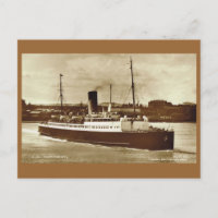 Vintage historische Schiffe, "Canterbury"