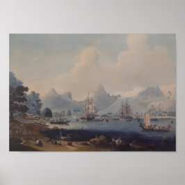 Vintage HMS-Lösung und -Erkennung in Morea Poster