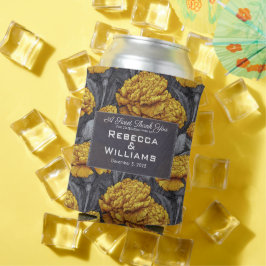 Vintage-Hochzeit mit individuellen Nelkenblüten im Dosenkühler