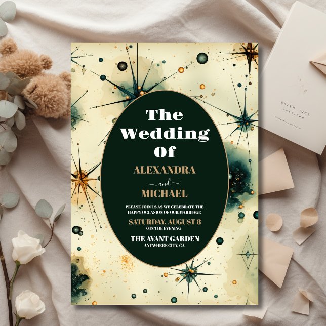 Vintage Hochzeit mit Wasserfarben (Von Creator hochgeladen)