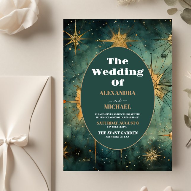 Vintage Hochzeit mit Wasserfarben Flyer (Von Creator hochgeladen)