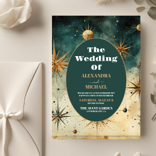 Vintage Hochzeit mit Wasserfarben Flyer