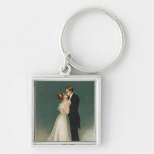 Vintage Hochzeit Schlüsselanhänger
