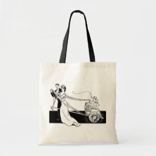 Vintage Hochzeits-Paare Tragetasche