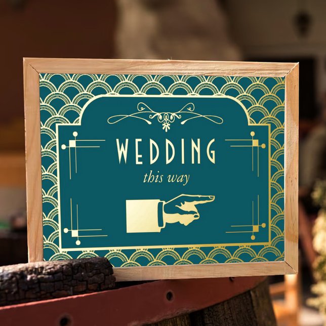 Vintage Hochzeitskollektion Art Déco Gatsby von 19 Foliendrucke (Von Creator hochgeladen)