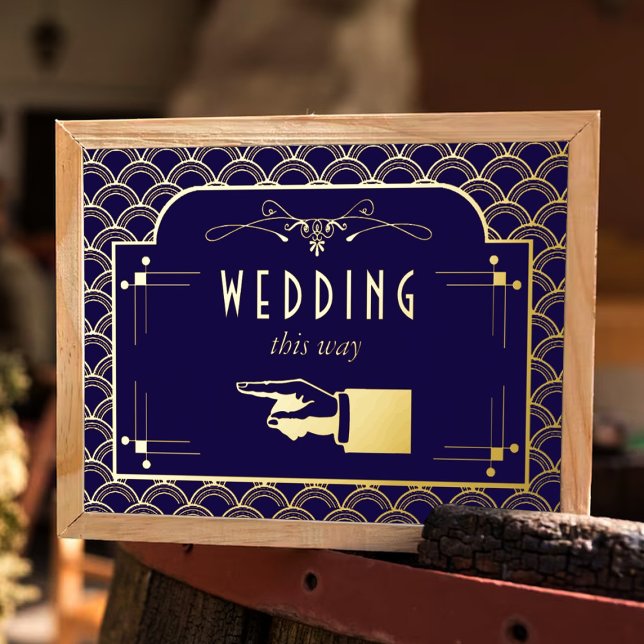 Vintage Hochzeitskollektion Art Déco Gatsby von 19 Foliendrucke (Von Creator hochgeladen)