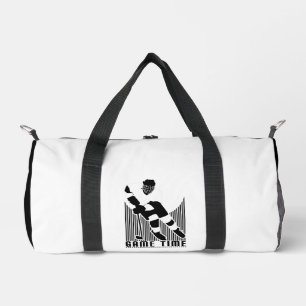 Vintage-Hockey-Spielzeit-Athletik-Reise-Sportarten Duffle Bag