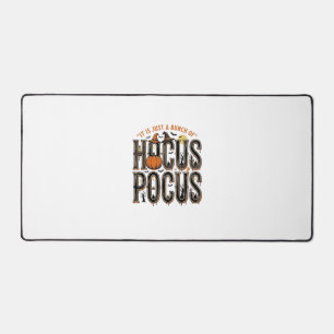 Vintage-Hocus-Pocus-Halloween-Kürbis-Shirt-Design Schreibtischunterlage