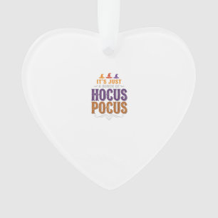 Vintage Hocus Pocus Halloween-Schriftzug Design_1 Ornament