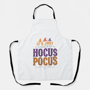Vintage Hocus Pocus Halloween-Schriftzug Design_1 Schürze
