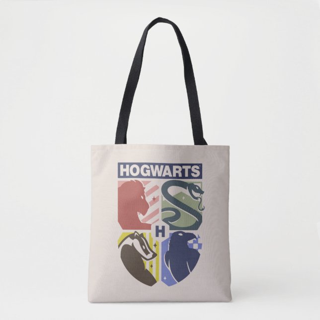 Vintage HOGWARTS™ gestempeltes Wappen (Vorderseite)
