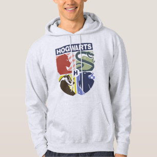 Vintage HOGWARTS™ gestempeltes Wappen Hoodie