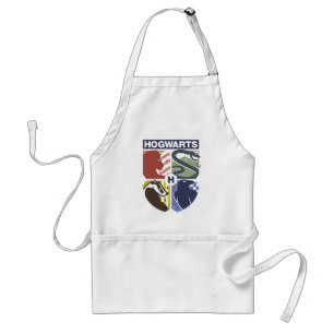 Vintage HOGWARTS™ gestempeltes Wappen Schürze