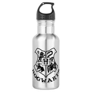 Vintage HOGWARTS™-Wappen Edelstahlflasche