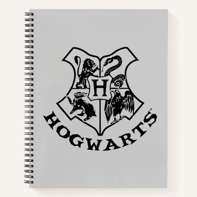 Vintage HOGWARTS™-Wappen Notizbuch (Vorderseite)