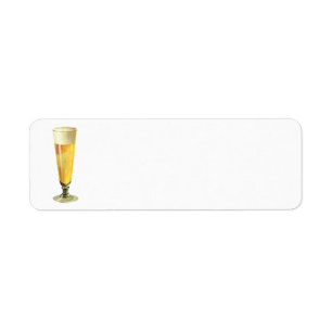 Vintage hohes frostiges Draft-Bier, alkoholisches