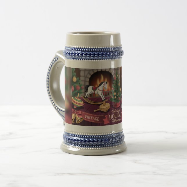 Vintage Holiday Classics Bierglas (Vorderseite Links)