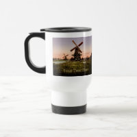 Vintage holländische Windmühlen individuell gestal