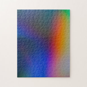 Vintage-Holografischer-Holo-Regenbogen-Verlaufsfil Puzzle