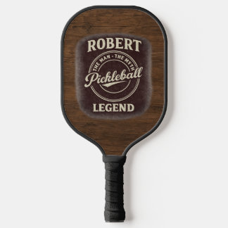 Vintage-Holz-Pickleball-Schläger mit individuellem Pickleball Schläger