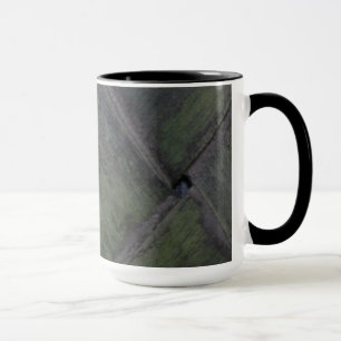 Vintage-Holz Tasse