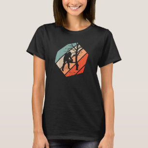 Vintage-Holzfäller Förster Kettensäge Motorsäge T-Shirt