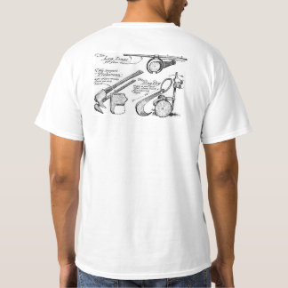 "Vintage-Holzstammrollen-Experte" T-Shirt
