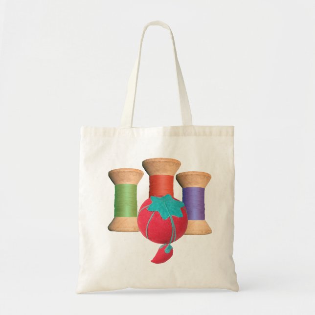 Vintage Holztasche Tragetasche (Vorne)