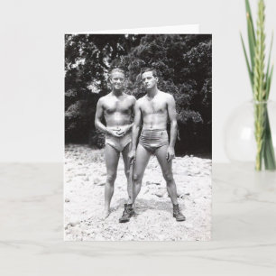 Vintage Homosexuelle Karte
