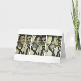 Vintage Homosexuelle Karte