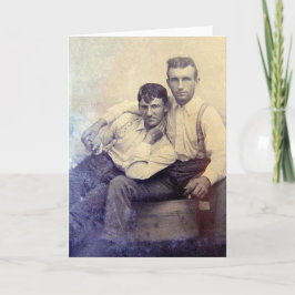 Vintage Homosexuelle Karte