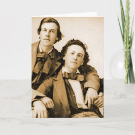 Vintage Homosexuelle Karte