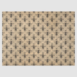 Vintage Honigbienen-Serie, Design 4 - Gewebepapier Seidenpapier